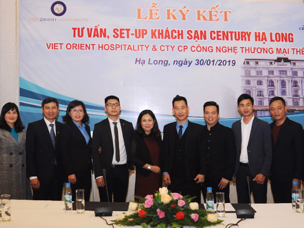 Hotel Management Consulting Service and Setting-up signing ceremony - Century Hotel Halong project