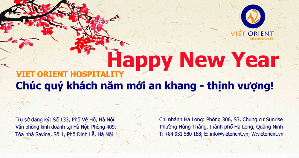 New Year Greeting from Viet Orient Hospitality
