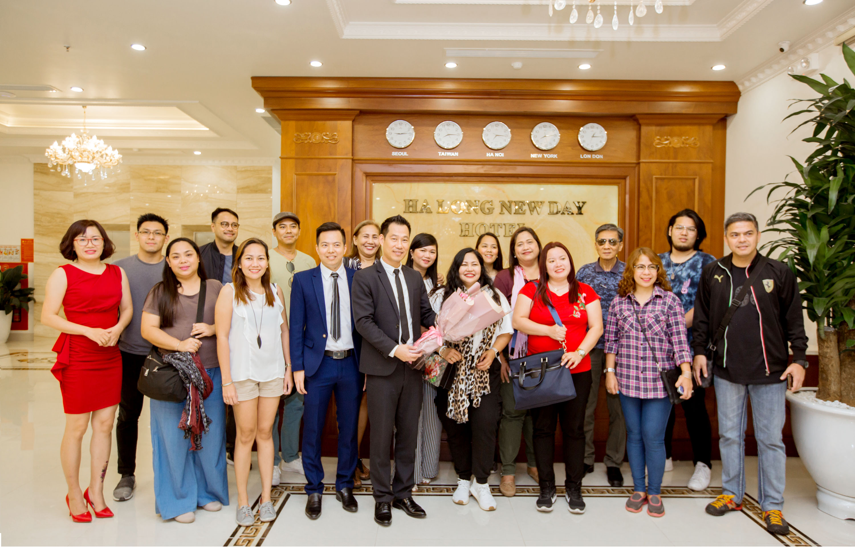 Viet Orient Hospitality - Welcoming Fam trip Philippines in Halong