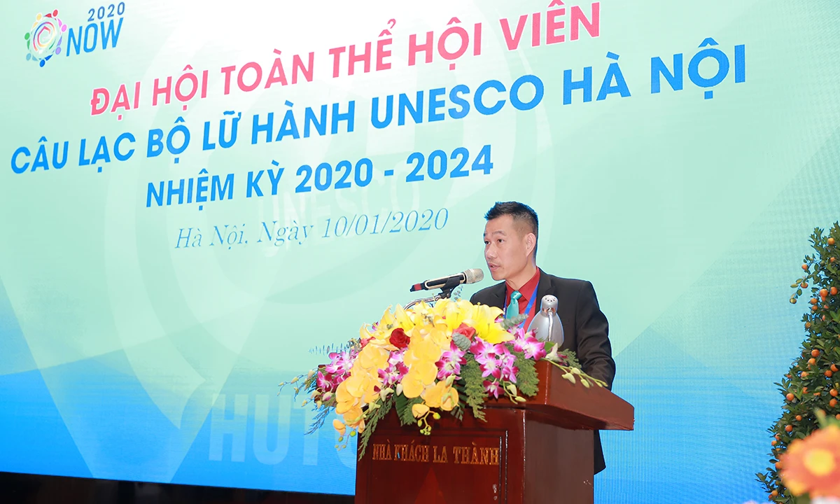 The CEO of Viet Orient Hospitality was elected to the executive committee of the UNESCO Hanoi Travel Club (term 2020-2024)