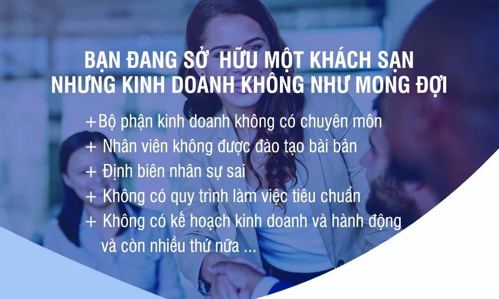 You own a hotel, but it's performing poorly