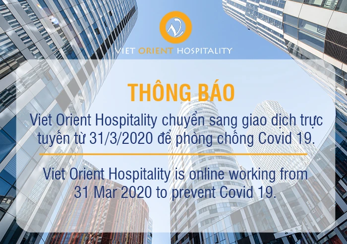 VOH announces the shift to online transactions from March 31, 2020, to prevent the spread of COVID-19